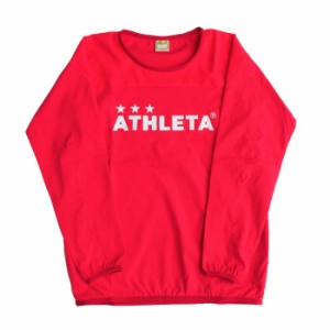 ATHLETA アスレタ ジュニア プラウインドシェルプルオーバー 02350J 50RED フットサル トレーニングジャケット