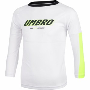 UMBRO アンブロ ジュニア ZEN長袖シャツ UUJUJB51 WHT サッカー サッカーウェア