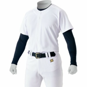 ZETT ゼット 野球 MECHAPAMユニフォーム 少年用ニットフルオープンシャツ BU2281S 1100 野球 ユニフォーム