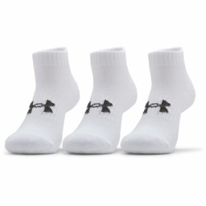 UNDERARMOUR アンダーアーマー UA コア ローカット ソックス (3足セット) 1361574 100 アスレ ソックス