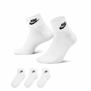 NIKE ナイキ NSW エブリデイ エッセンシャル クォーター ソックス DX5074 101 アスレ ソックス