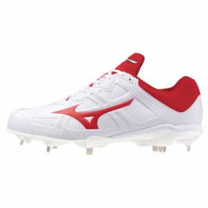 MIZUNO ミズノ ライトレボバディー2 11GM232662 ホワイト×レッド ホワイト×レッド 野球 樹脂底