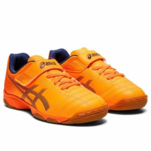 ASICS アシックス ジュニア ジュニオーレ 6 IN 1104A044.805 805 ショッキングオレンジ×ディープオーシャン フットサル インドア