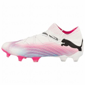 PUMA プーマ フューチャー 7 アルティメット FG/AG 10759901 01 プーマホワイト/プーマブラック/ポイズンピンク サッカー スパイク