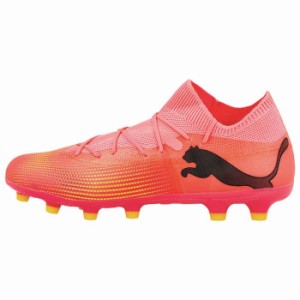 PUMA プーマ フューチャー 7 マッチ HG/AG 10771803 03 サンセットグロー/プーマブラック/サンストリーム サッカー スパイク