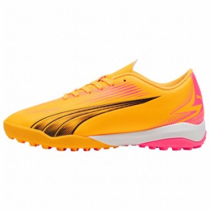 PUMA プーマ ウルトラ プレイ TT + MID JR 10777403 03 サンストリーム/プーマブラック/サンセットグロー サッカー ジュニアトレーニング