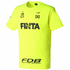 FINTA フィンタ ＦＤＢプラクティスシャツ FT4117 4200 Fイエロー サッカー サッカーウェア