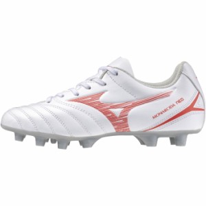 MIZUNO ミズノ モナルシーダ NEO 3 SELECT Jr P1GB242560 ホワイト×レッド サッカー ジュニアスパイク