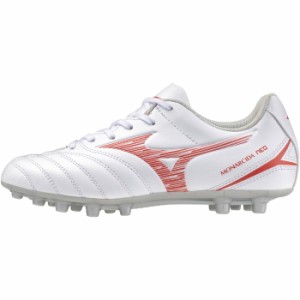 MIZUNO ミズノ モナルシーダ NEO 3 SELECT Jr MG P1GB242660 ホワイト×レッド サッカー ジュニアスパイク