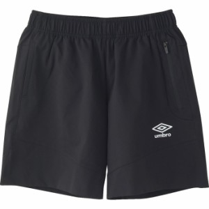 UMBRO アンブロ ジュニアアンブロポリバレントハーフパンツ UUJXJG12 BLK ブラック サッカー サッカーウェア