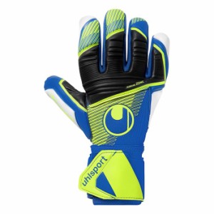 UHLSPORT ウールシュポルト アブソルートグリップ ハーフネガティブ プロ ジュニア 1011353 01 ネイビーｘフローイエローｘホワイト サッ