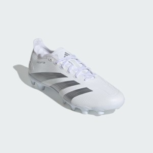 ADIDAS アディダス プレデター LEAGUE L HG/AG IE2611 IE2611 フットウェアホワイト×シルバーメタリック サッカー スパイク