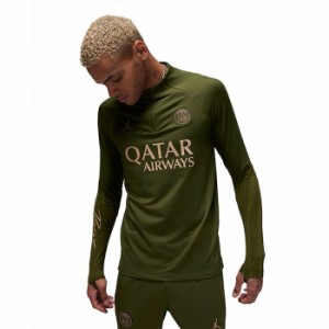 NIKE ナイキ PSG DF ストライク L/S ドリル トップ K 4TH FD7091 ラフグリーン/ラフグリーン/ダークオブシディアン サッカー ウェアその