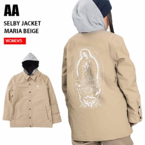 AA ダブルエー ウェア SELBY JACKET 22-23 MARIA BEIGE レディース ジャケット スノーボード