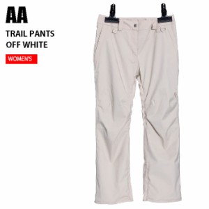 AA ダブルエー ウェア TRAIL PANTS 22-23 OFF WHITE レディース パンツ スノーボード