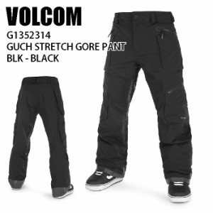 VOLCOM ボルコム ウェア GUCH STRETCH GORE PANT 22-23 BLK メンズ パンツ スノーボード GORE-TEX