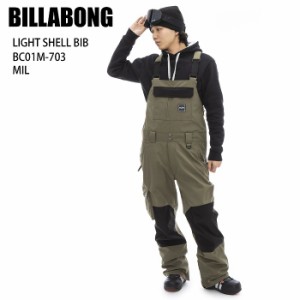 BILLABONG ビラボン ウェア BC01M-703 LIGHT SHELL BIB 22-23 MIL メンズ パンツ スノーボード ビブ