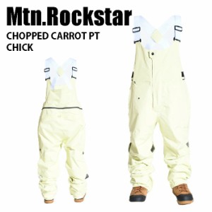 MTN ROCKSTAR マウンテンロックスター ウェア CHOPPED CARROT PT 23-24 CHICK メンズ パンツ スノーボード マンロク