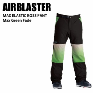 AIRBLASTER エアブラスター Elastic Boss Pant Max Green Fade 23-24 ボードウェア メンズ パンツ スノーボード エアブラ