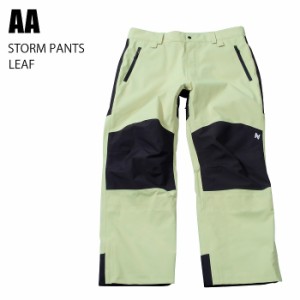 AA ダブルエー ウェア STORM PANTS 23-24 LEAF UNISEX メンズ パンツ スノーボード