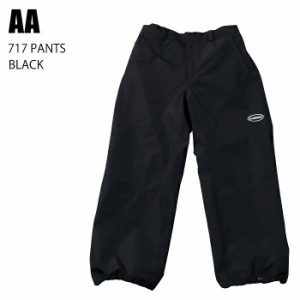 AA ダブルエー ウェア 717 PANTS 23-24 BLACK メンズ パンツ スノーボード