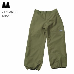 AA ダブルエー ウェア 717 PANTS 23-24 KHAKI メンズ パンツ スノーボード