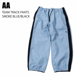 AA ダブルエー ウェア TEAM TRACK PANTS 23-24 S.BLUE/BLACK UNISEX メンズ パンツ スノーボード