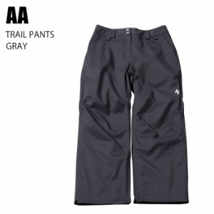 AA ダブルエー ウェア TRAIL PANTS 23-24 GRAY レディース パンツ スノーボード