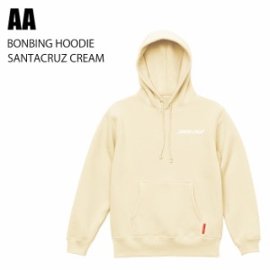 AA ダブルエー ウェア BONDING HOODIE  23-24 SANTACRUZ CREAM UNISEX メンズ スウェット スノーボード 耐水 撥水 ライトウエア