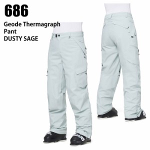 686 シックスエイトシックス ウェア GEODE THERMAGRAPH PNT 23-24 DUSTY SAGE レディース パンツ スノーボード ロクハチ