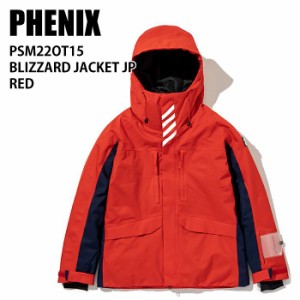 PHENIX フェニックス ウェア PSM22OT15 BLIZZARD JACKET 22-23 RED メンズ ジャケット スキー