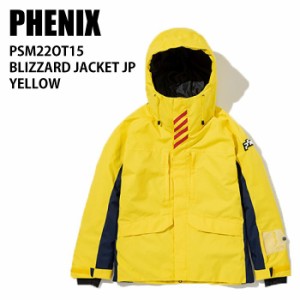 PHENIX フェニックス ウェア PSM22OT15 BLIZZARD JACKET 22-23 YELLOW メンズ ジャケット スキー