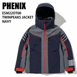 PHENIX フェニックス ウェア ESM22OT00 TWINPEAKS JACKET 22-23 NAVY メンズ ジャケット スキー