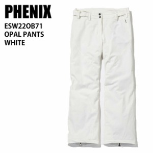 PHENIX フェニックス ウェア ESW22OB71 OPAL PANTS 22-23 WHITE レディース パンツ スキー