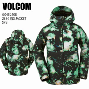 VOLCOM ボルコム G0452408 2836 INS JACKET SPB 23-24 ボードウェア メンズ ジャケット スノーボード