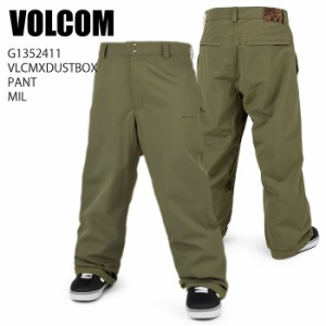 VOLCOM ボルコム G1352411 VLCMXDUSTBOX PANT MIL 23-24 ボードウェア メンズ パンツ スノーボード