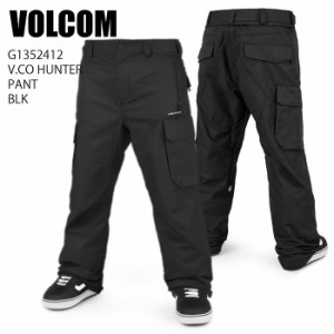 VOLCOM ボルコム G1352412 V.CO HUNTER PANT BLK 23-24 ボードウェア メンズ パンツ スノーボード