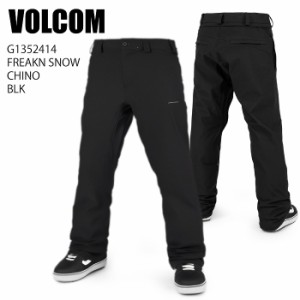 VOLCOM ボルコム G1352414 FREAKIN SNOW CHINO BLK 23-24 ボードウェア メンズ パンツ スノーボード