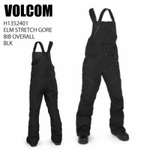 VOLCOM ボルコム H1352401 ELM STETCH GORE BIB OVERALL BLK 23-24 ボードウェア レディース パンツ ビブ スノーボード