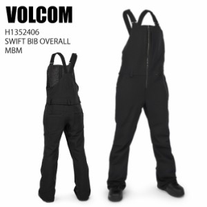 VOLCOM ボルコム H1352406 SWIFT BIB OVERALL BLK 23-24 ボードウェア レディース パンツ ビブ スノーボード