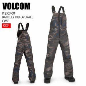 VOLCOM ボルコム I1252400 BARKLEY INS BIB OVERALL CWC 23-24 ジュニアウェア キッズ パンツ そり スノーボード