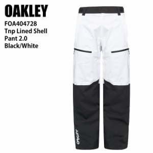 OAKLEY オークリー FOA404728 TNP LINED SHELL PANT BLACK/WHTE 23-24 ボードウェア メンズ パンツ スキー スノーボード