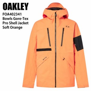 OAKLEY オークリー FOA402341 BOWLS GORE-TEX PRO SHELL JACKET SOFT ORANGE 23-24 ボードウェア メンズ ジャケット スキー スノーボード