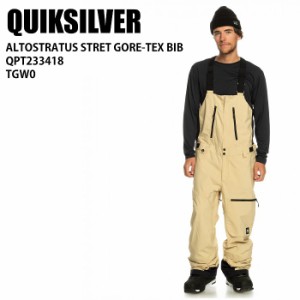 QUIKSILVER クイックシルバー QPT233418 ALTOSTRATUS STRET GORE-TEX BIB TGW0 23-24 ボードウェア メンズ パンツ スノーボード ゴア