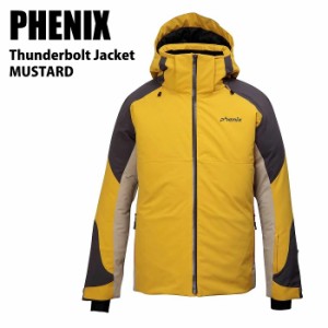 PHENIX フェニックス ESM23OT30 THUNDERBOLT JACKET MUSTARD 23-24 スキーウェア メンズ ジャケット