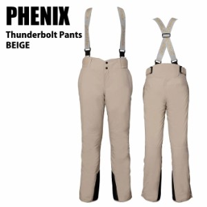 PHENIX フェニックス ESM23OB30 THUNDERBOLT PANTS BEIGE 23-24 スキーウェア メンズ パンツ