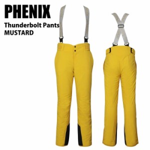 PHENIX フェニックス ESM23OB30 THUNDERBOLT PANTS MUSTARD 23-24 スキーウェア メンズ パンツ