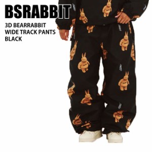 BSRABBIT ビエスラビット STITCH BOX WIDE TRACK PANTS DARK NAVY 24-25 さみしい ウエア メンズ  パンツ スノーボード