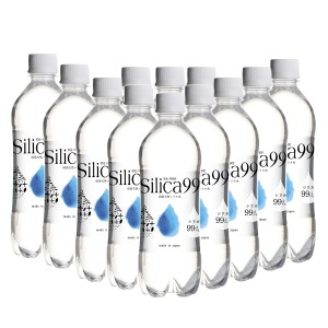  Silica99 シリカ 500ml12本お試しセット 住宅企画 微炭酸