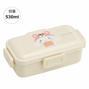 弁当箱 大人 一段 仕切り 食洗機 レンジ 対応 抗菌 日本製 容量 530ml スケーター PFLB6AG ロック【レディース 4点ロック お弁当箱 ドー